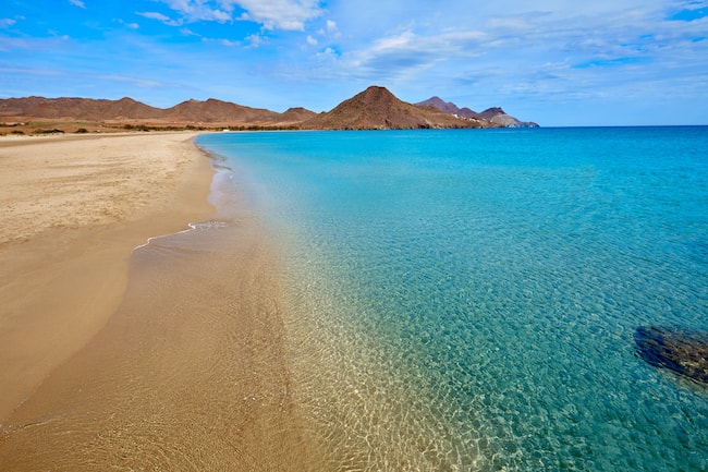 Los genoveses Cabo de Gata Almería, playas de almeria