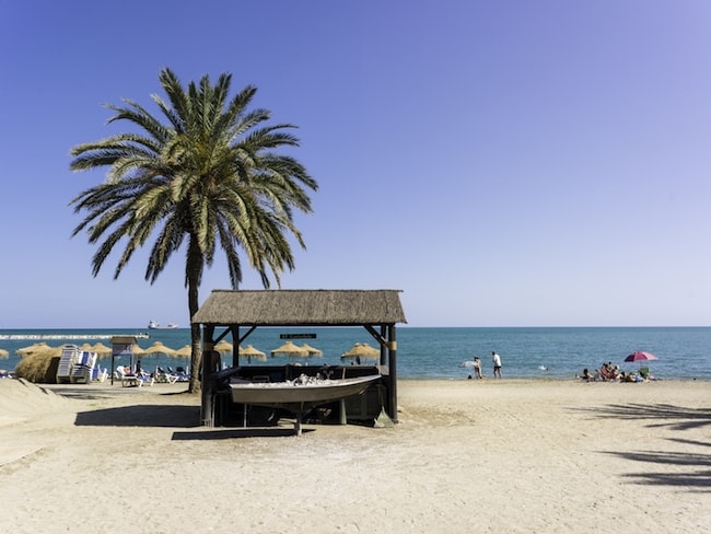 Malagueta Beach Malaga